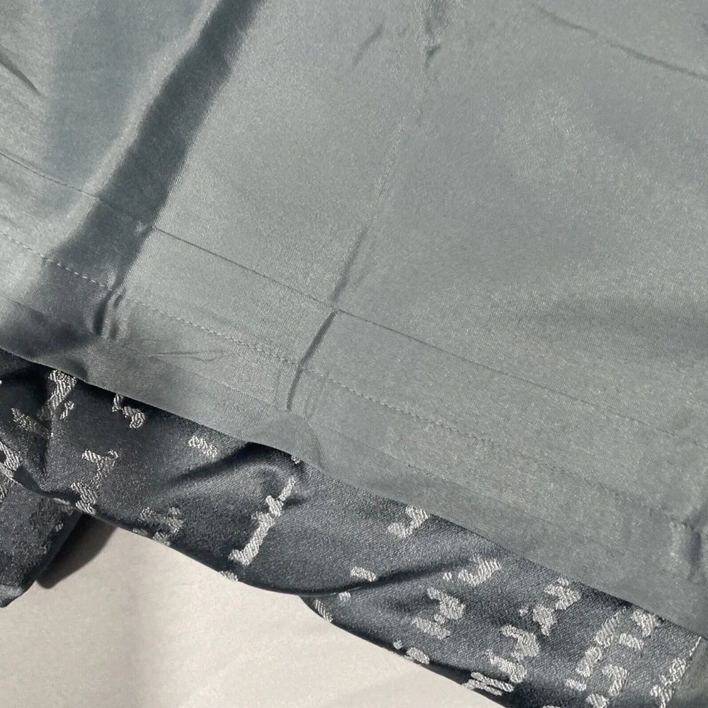 NIB $470 [ King ] Faded Geometric Duvet‎ for Hudson Park in Slate